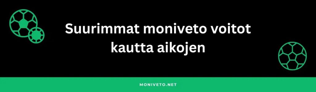 Suurimmat moniveto voitot kautta aikojen