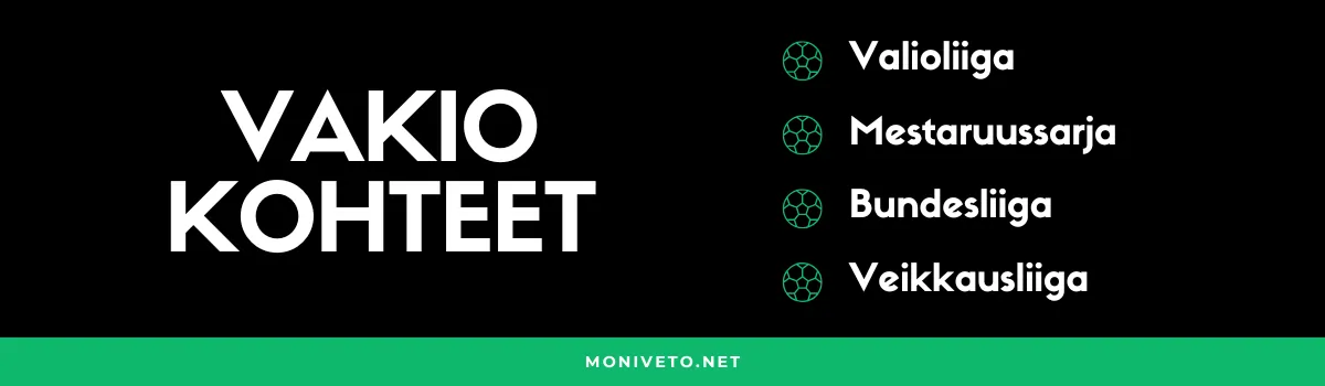 vakiokohteet vakiokohteet